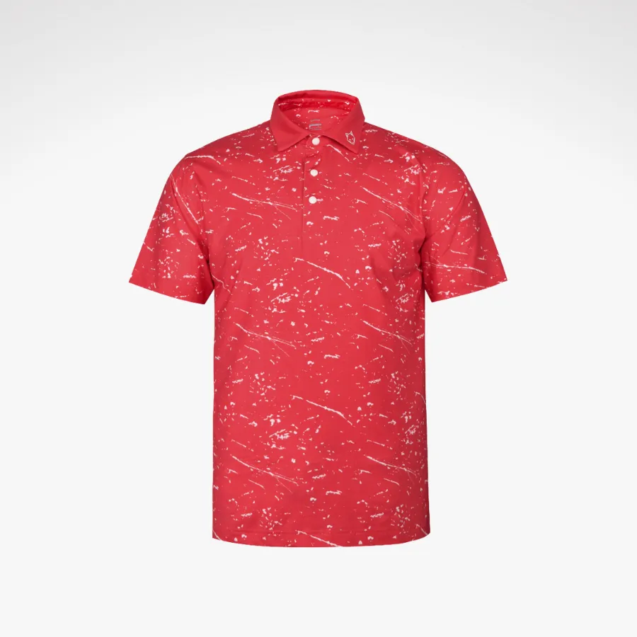 ÁO GOLF HANDEE 6 MÀU RED - WHITE