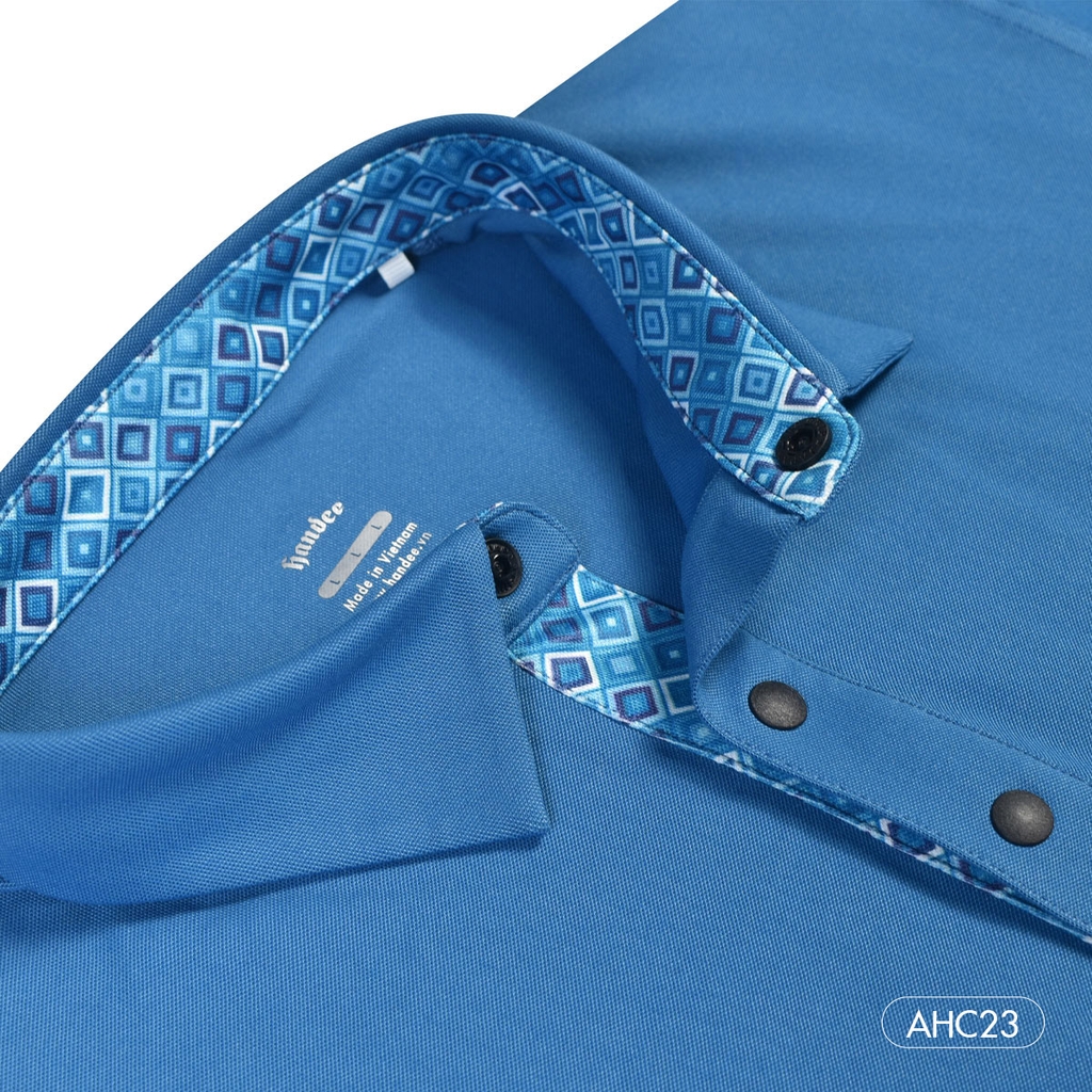 ÁO GOLF HANDEE CÁ SẤU XANH ĐẬM