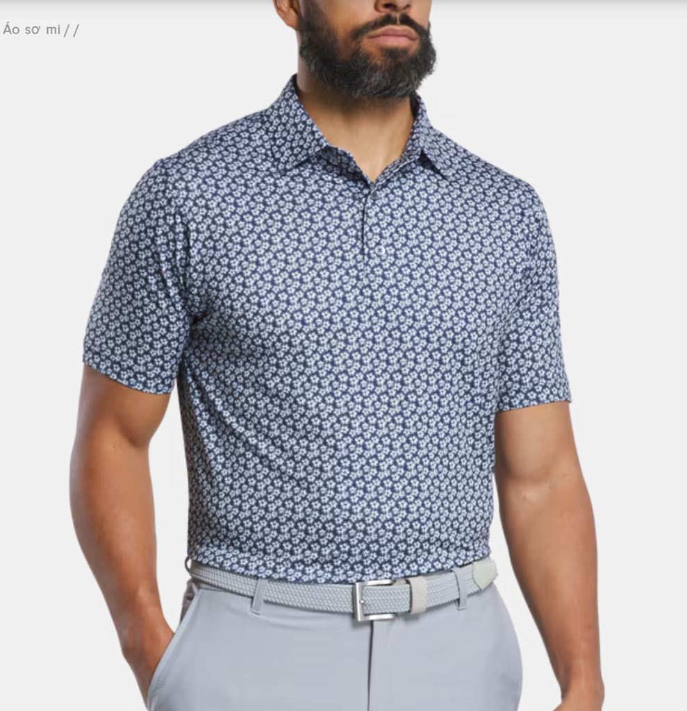 Áo golf hoa Lisle