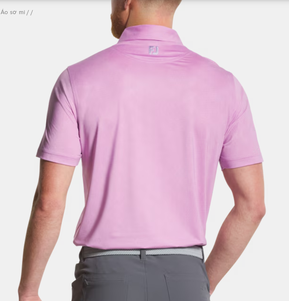 ÁO FOOTJOY Speckle Print Lisle LAVENDER