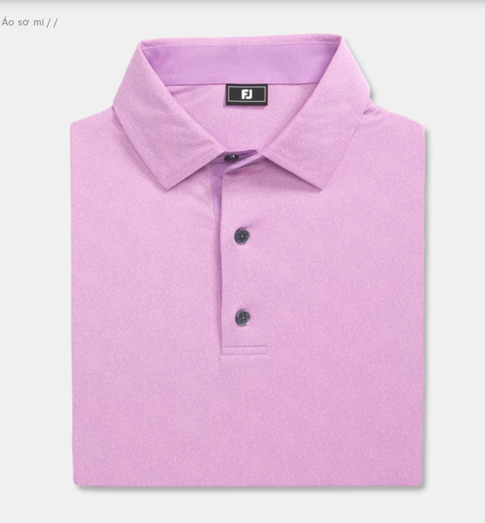 ÁO FOOTJOY Speckle Print Lisle LAVENDER