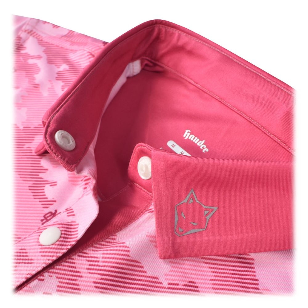ÁO GOLF NỮ HGF CAMO ĐỎ
