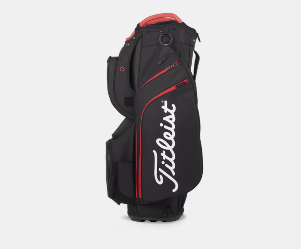 TÚI GẬY CART 15 BLACK/BLACK/RED
