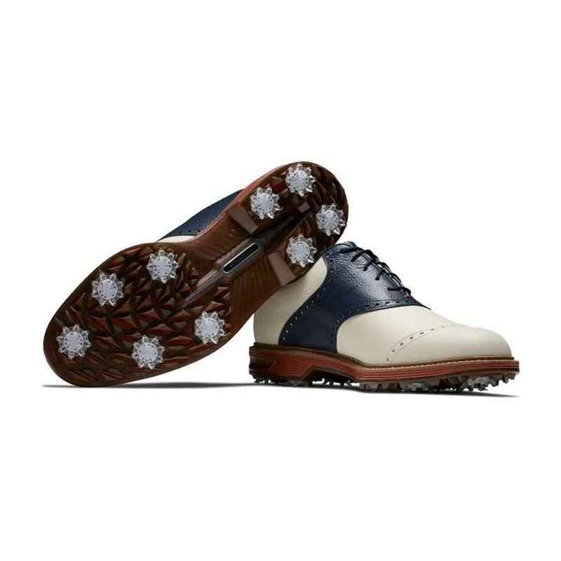 GIÀY FOOTJOY DRYJOYS PREMIERE CREAM/NAVY/RED