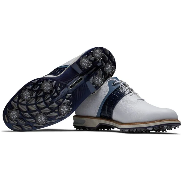 GIÀY FOOTJOY DRYJOYS PREMIERE WHITE/NAVY/BLUE FOG