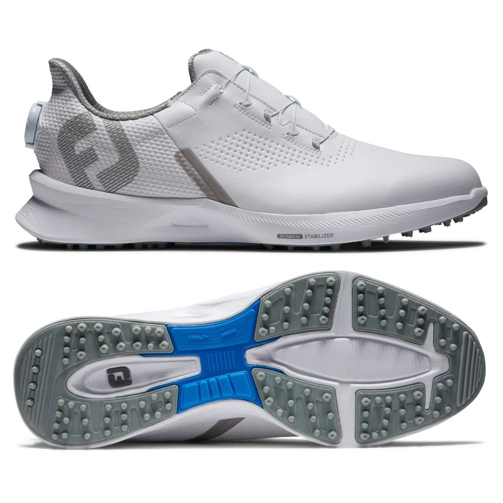 GIÀY FOOTJOY FUEL BOA WHITE/WHITE/BLUE JAY
