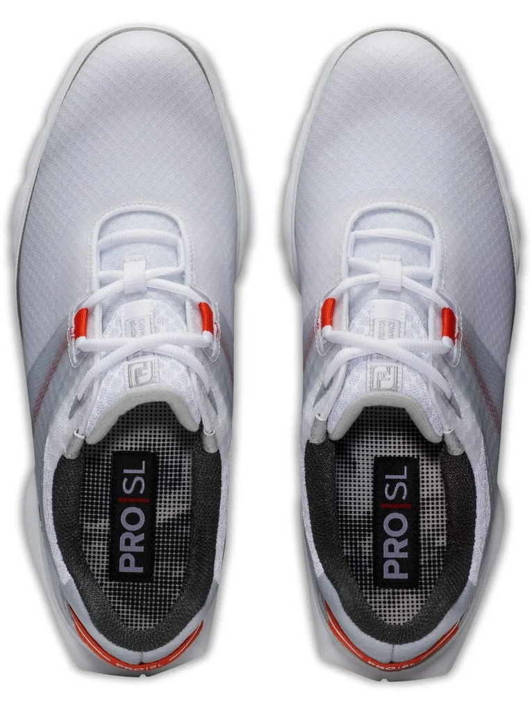 GIÀY FOOTJOY PRO SL SPORT WHITE/LIGHT GREY/ORANGE