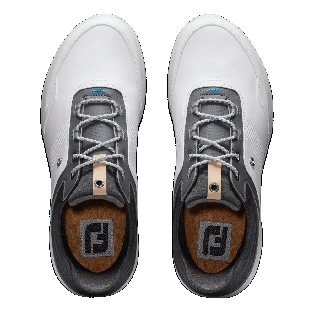 GIÀY FOOTJOY STRATOS White/Charcoal/Blue Jay