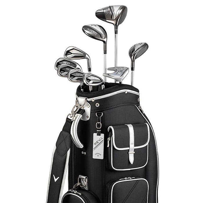 Bộ Gậy Golf Fullset Nữ Callaway Reva Đen 2024 (9 gậy)