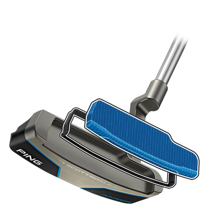 Gậy Putter PING SCOTTSDALE ANSER 2D 2025