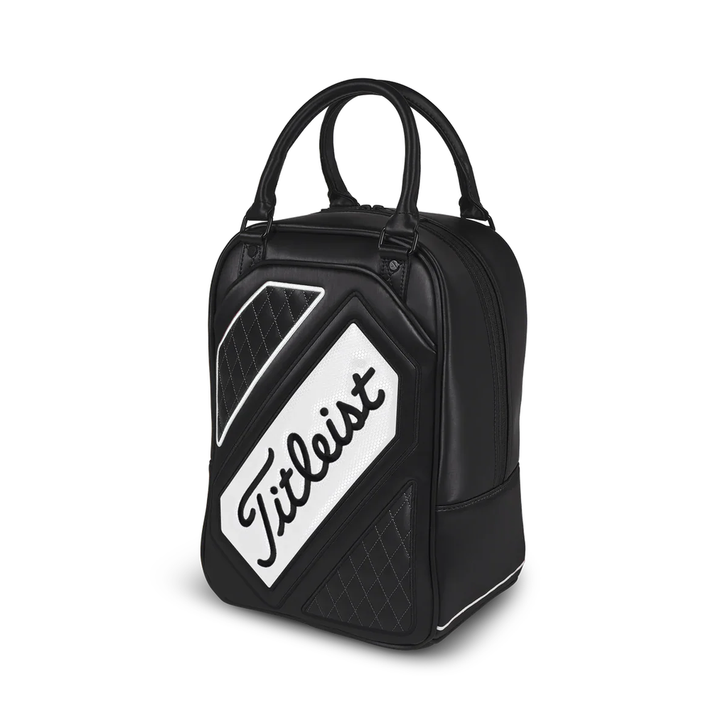 TÚI CẦM TAY SHAG BAG BLACK/WHITE