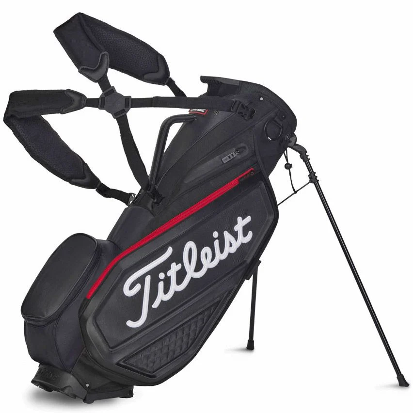 Túi gậy Premium Stand Bag màu đen đỏ