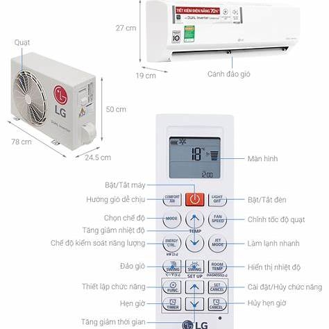 Máy lạnh LG Inverter 1.0 HP IDC09M1