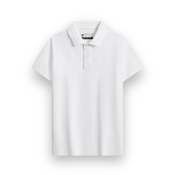 Áo polo Poly, cổ bo trang trí