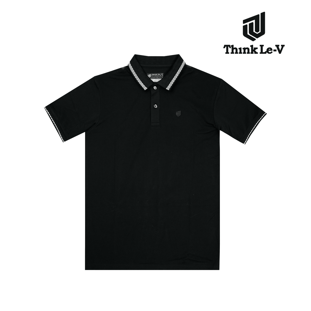 Áo polo TC, cổ bo trang trí