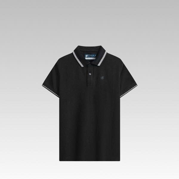 Áo polo Poly, cổ bo trang trí