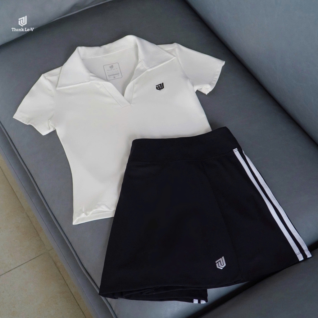 Chân váy thể thao Pickleball nữ- năng động, thoải mái Think Le-V