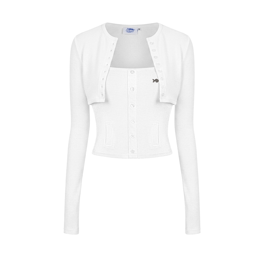 DKMV Felicite Top - Trắng - Image 1