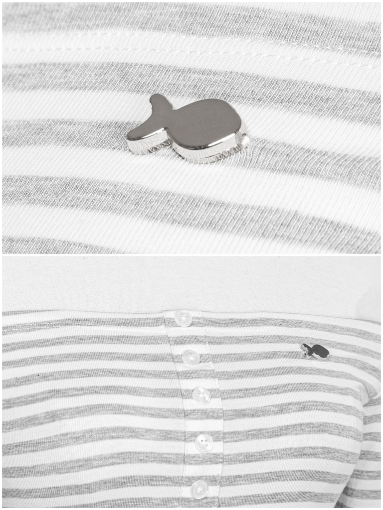 DKMV Blaire Top - Xám trắng - Image 8