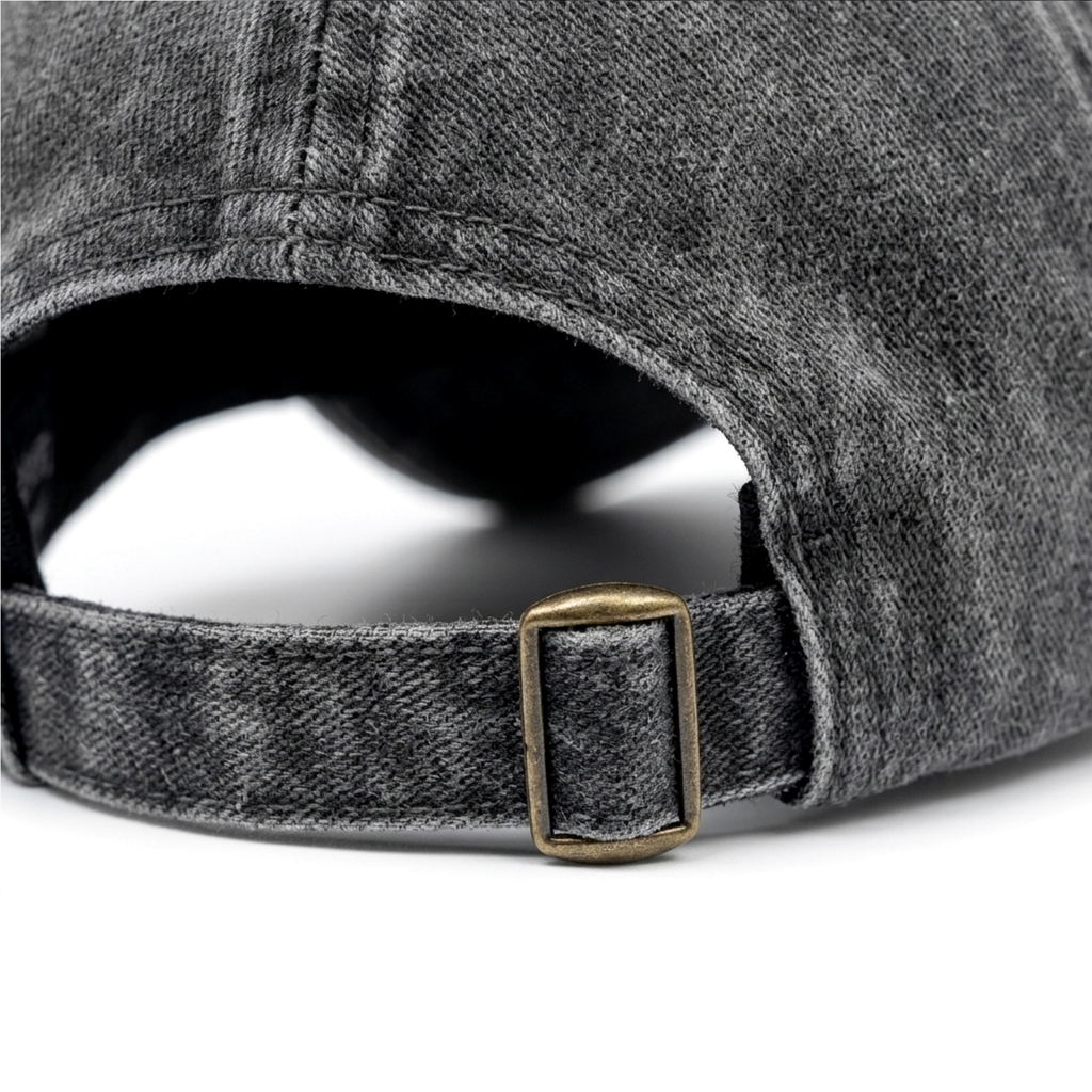 Mũ lưỡi trai vải wash Washed Cap NULLED N-C2-D - Image 5