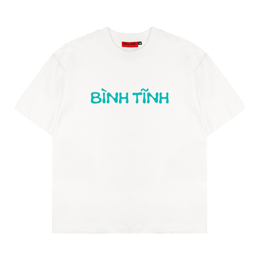 Áo thun NULLED Bình Tĩnh form boxy N-T316-00-T - Image 1