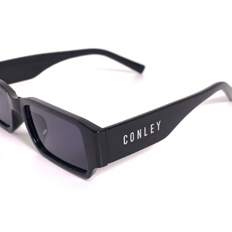 CONLEY Kính Mát Chữ Nhật Nhỏ Tối Giản Unisex Style Y2K - Phụ Kiện Kính Râm Chống Tia UV Bảo Vệ Mắt | CO-0229 - Image 4