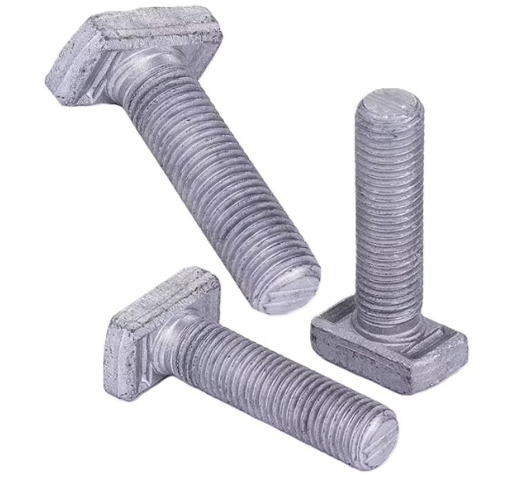 Bu lông chữ T được mạ kẽm