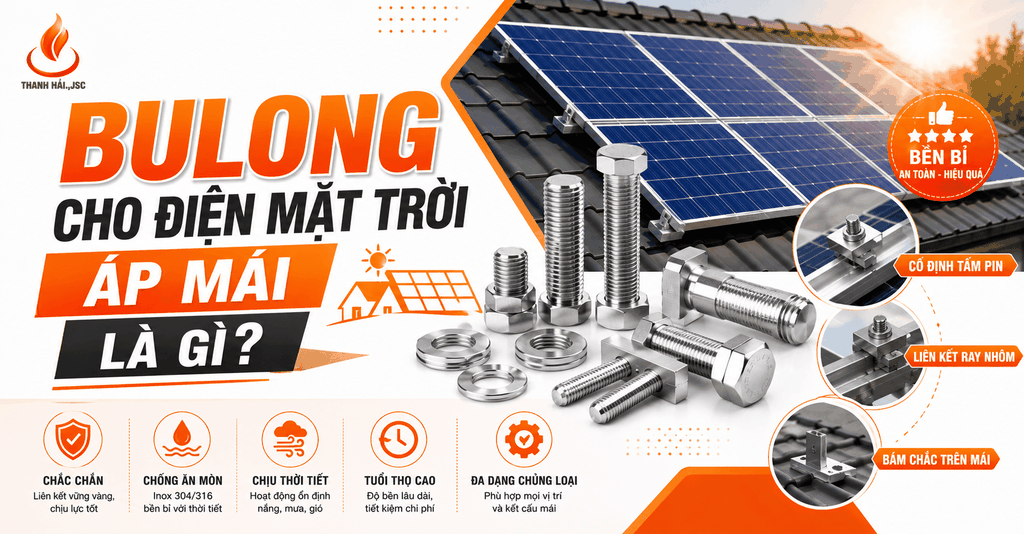 Bulong cho điện mặt trời áp mái là gì