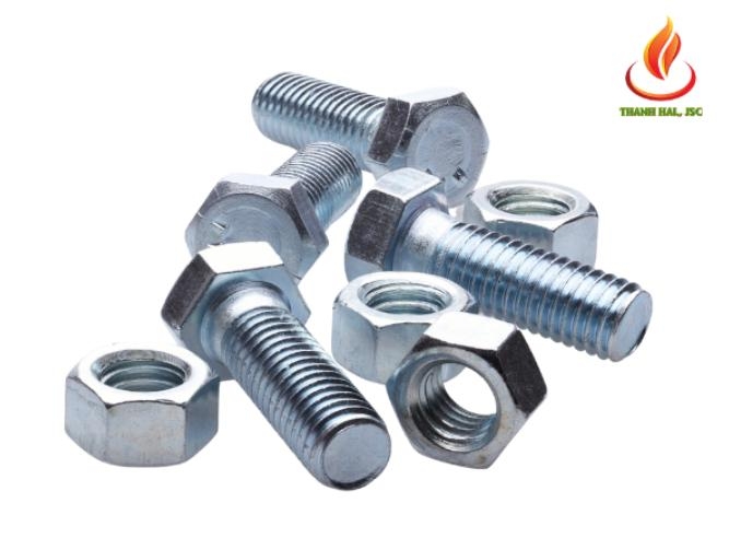 Bulong inox 304 lục giác ngoài ren suốt DIN 933