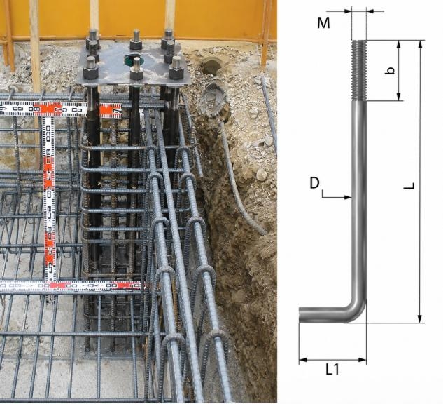 Cách lựa chọn bulong neo đạt phù hợp dựa trên hình đạng