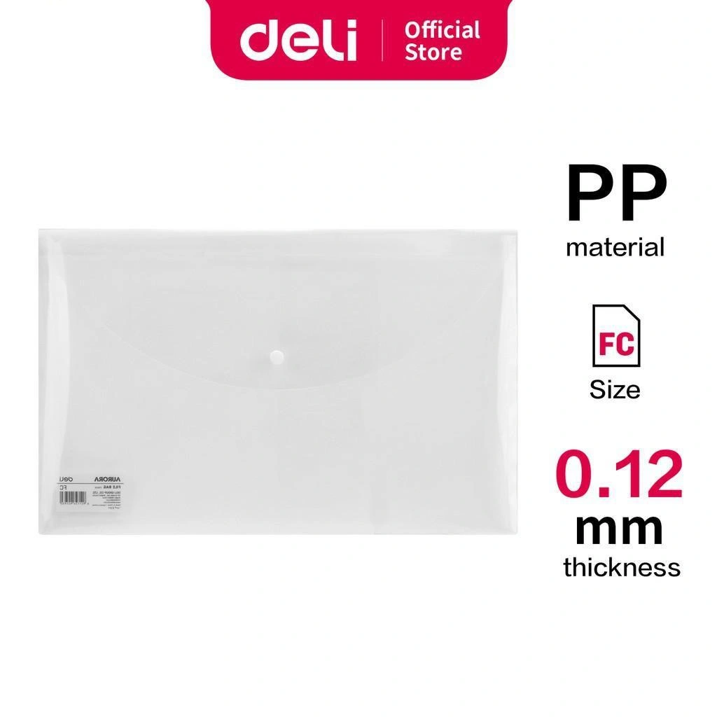Bìa nút F4 có hình Deli EF702-VN