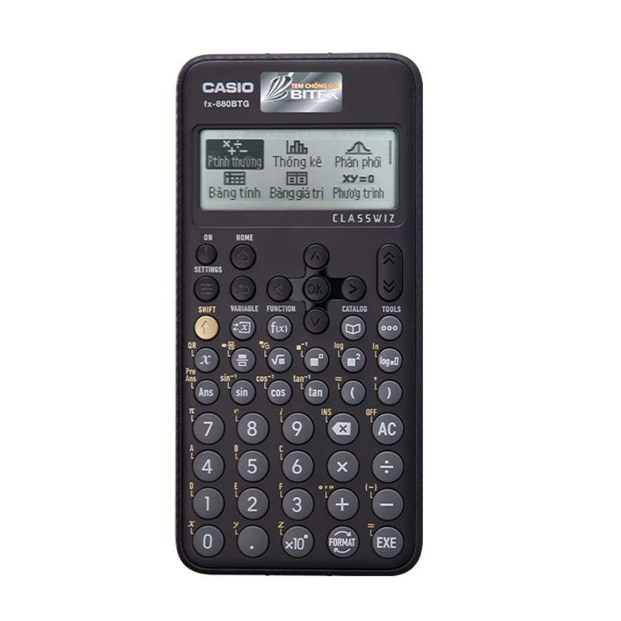 Máy tính Casio Fx-880BTG (Mầu Hồng)