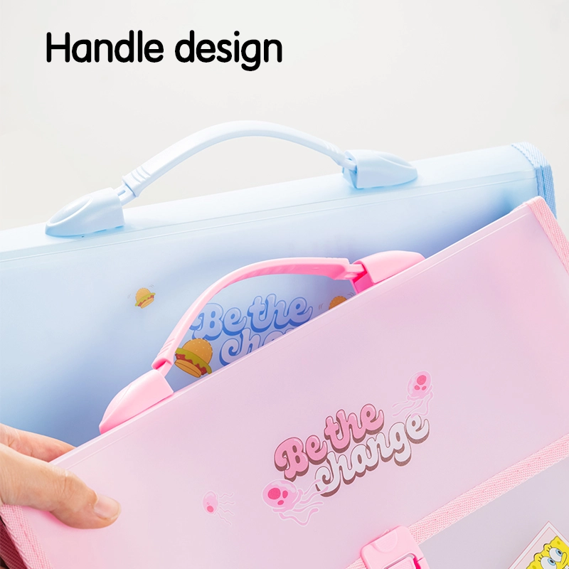 Cặp học sinh Deli E38134 - Nhựa nhập khẩu Hàn quốc