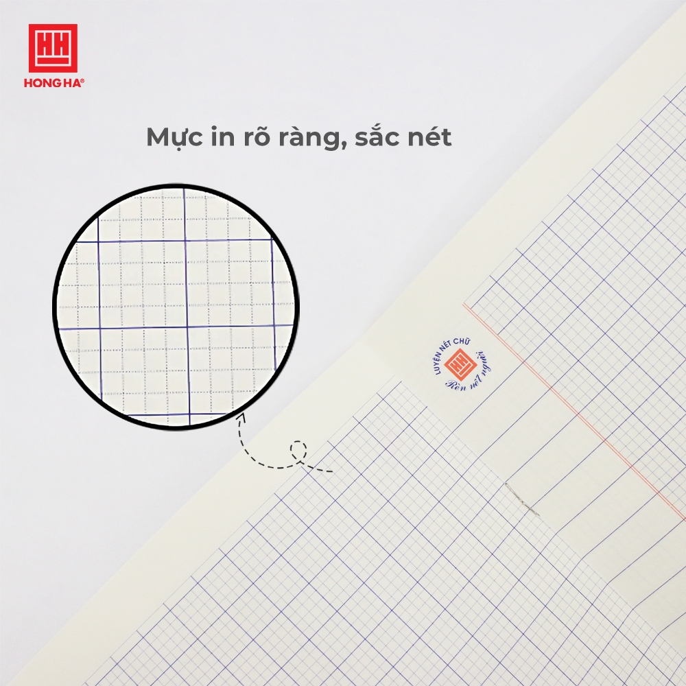Vở 4 Ô ly 48 trang Hồng Hà School Trạng Nguyên - 0555