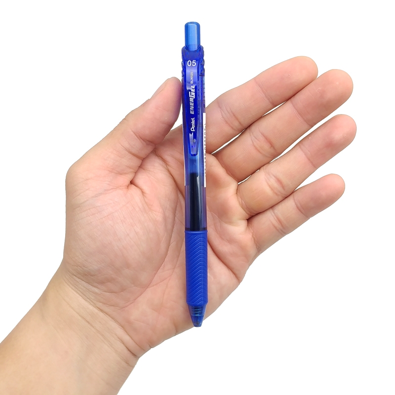 Bút ký mực Xanh GEL nét 0.5mm Pentel BLN105 - Made in Japan