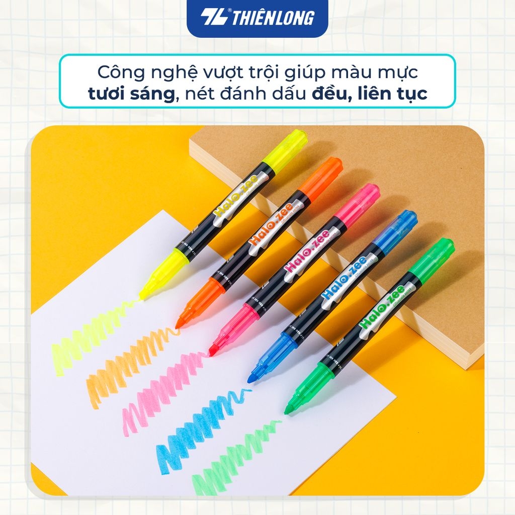 Bút Dạ Quang - Thiên Long HL-03 - MÀU XANH BIỂN