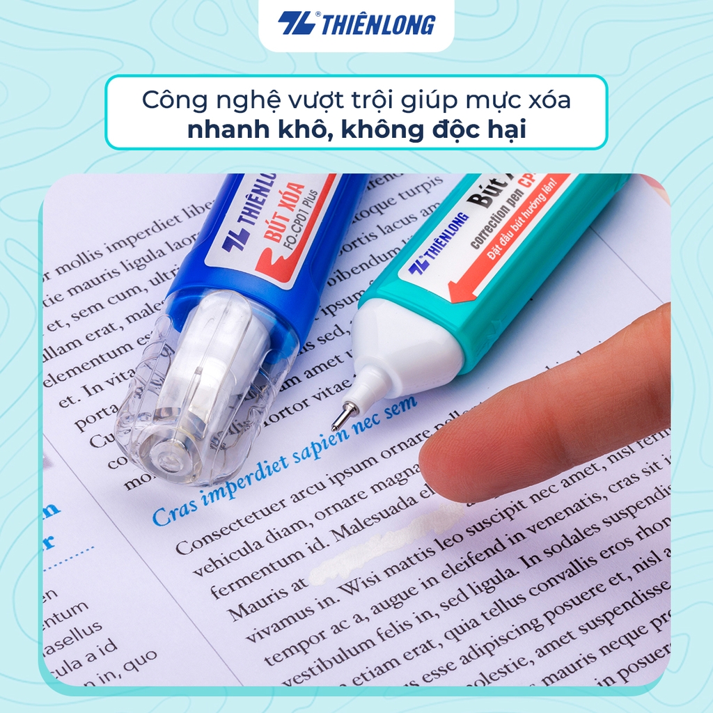 Bút xóa Thiên Long CP-02 (xóa dẹt)