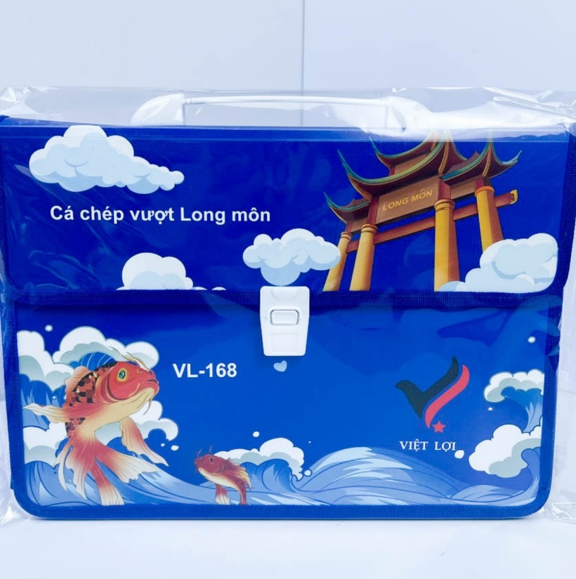 Cặp học thêm nhựa PP cao cấp Việt Lợi VL-168