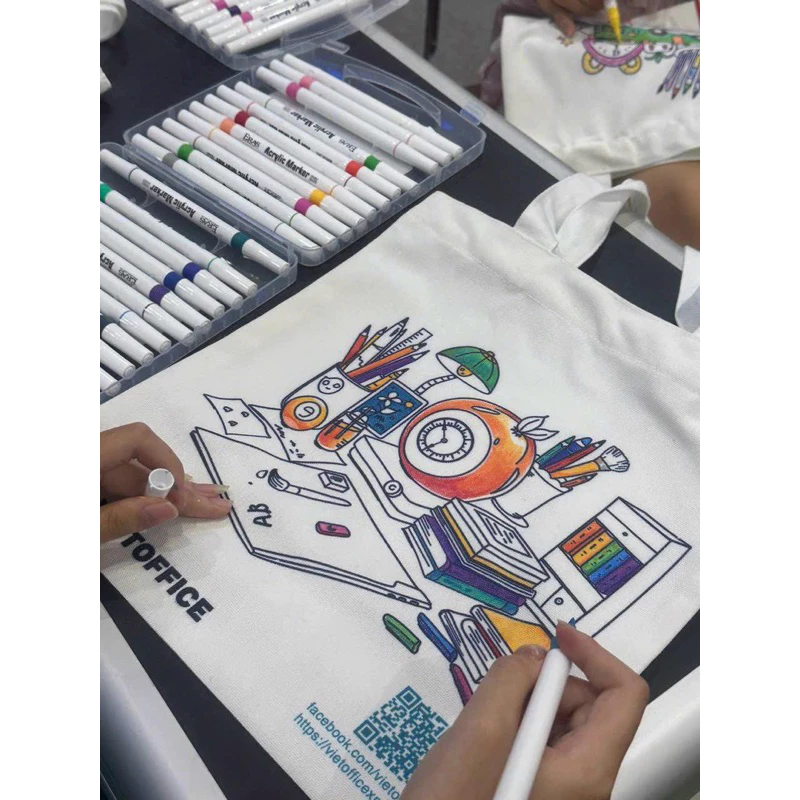 Bút dạ Acrylic 24 màu Eras E645