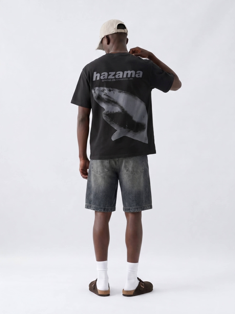 SHARK TEE PIGMENT DYED
