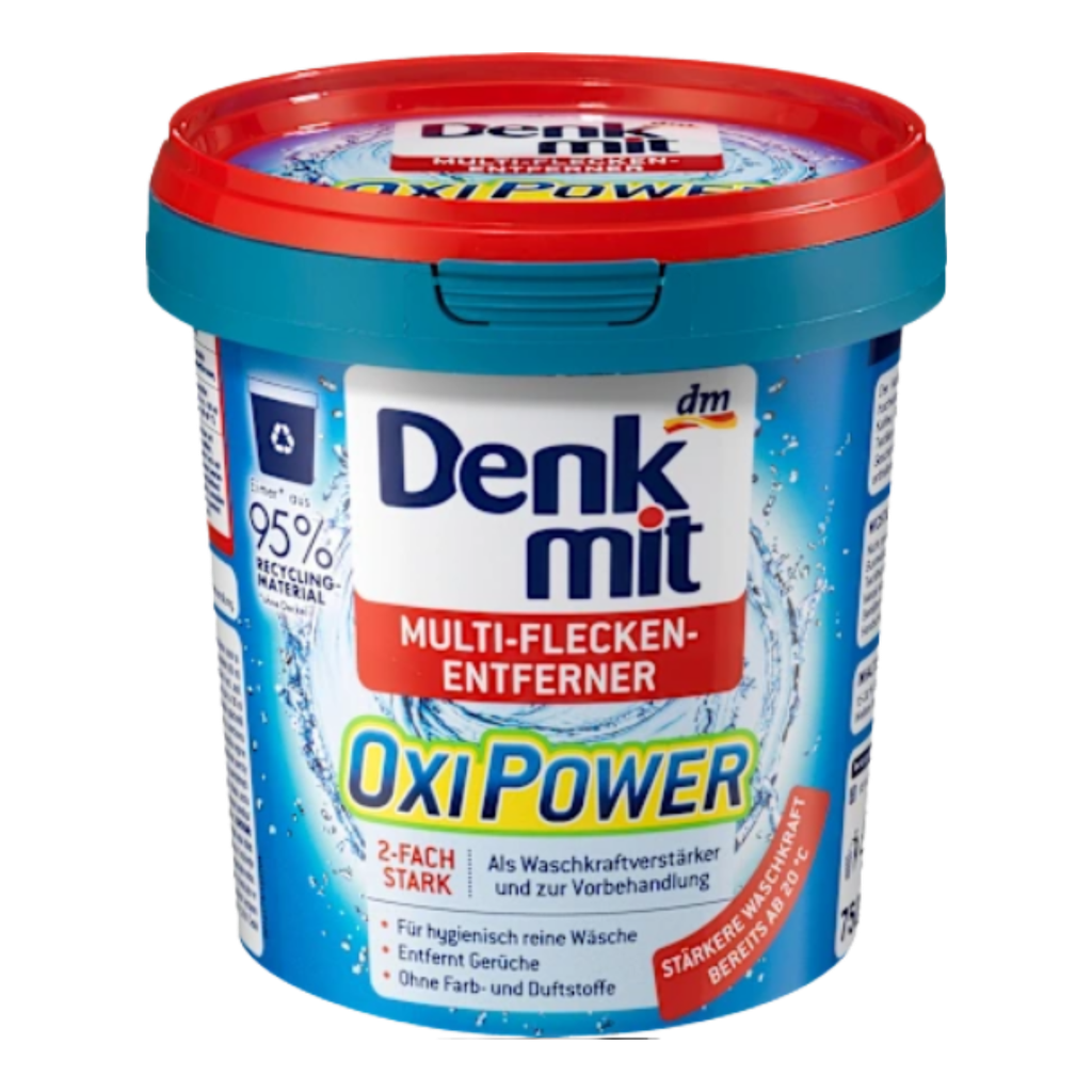 Bột tẩy trắng quần áo Denkmit Oxi Power 750g