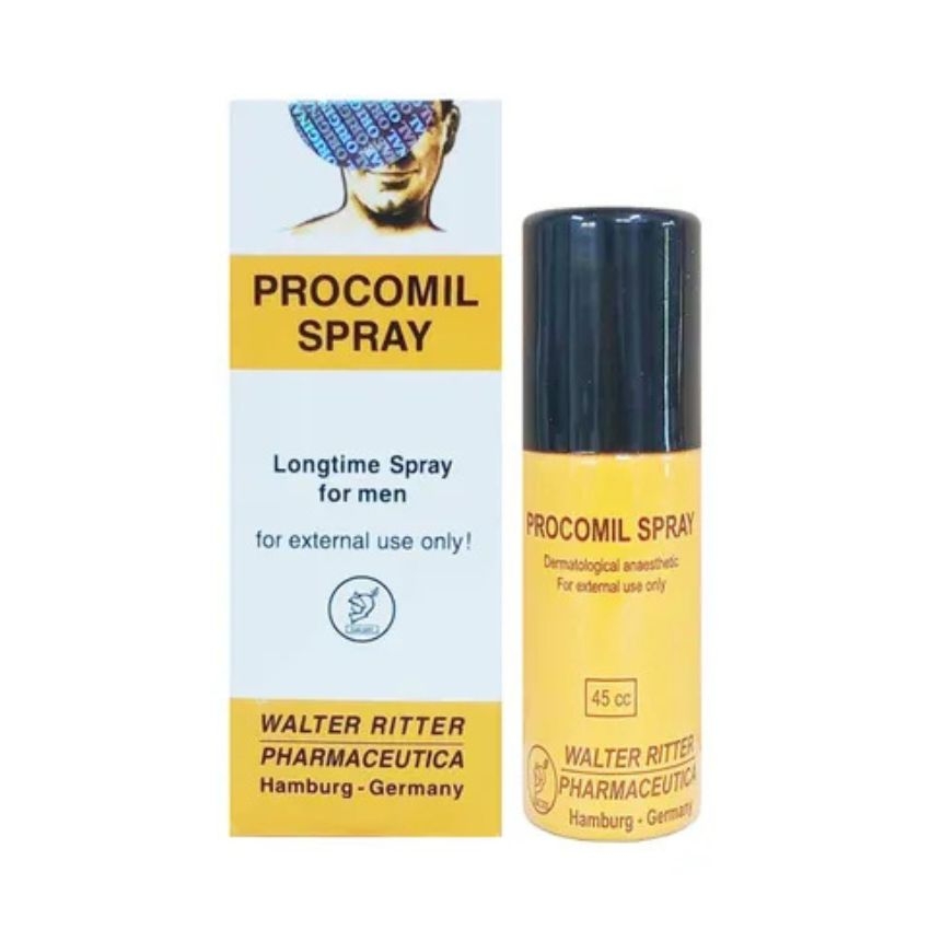 Chai Xịt Procomil Spray 15Ml - Hỗ Trợ Nam Giới Duy Trì Thời Gian Gần Gũi Lâu Hơn – Chính Hãng Đức