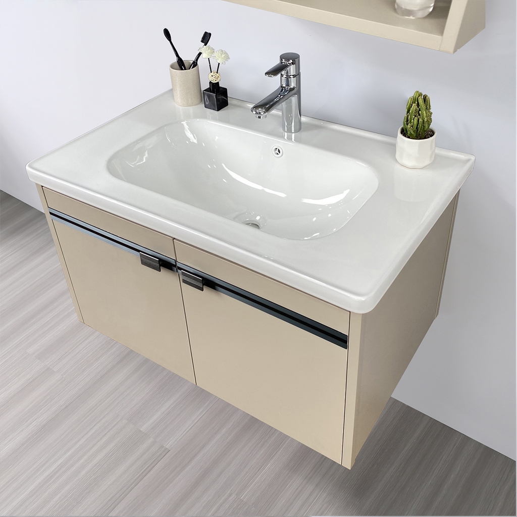 Bộ tủ chậu lavabo, tủ gương phòng tắm MW2702