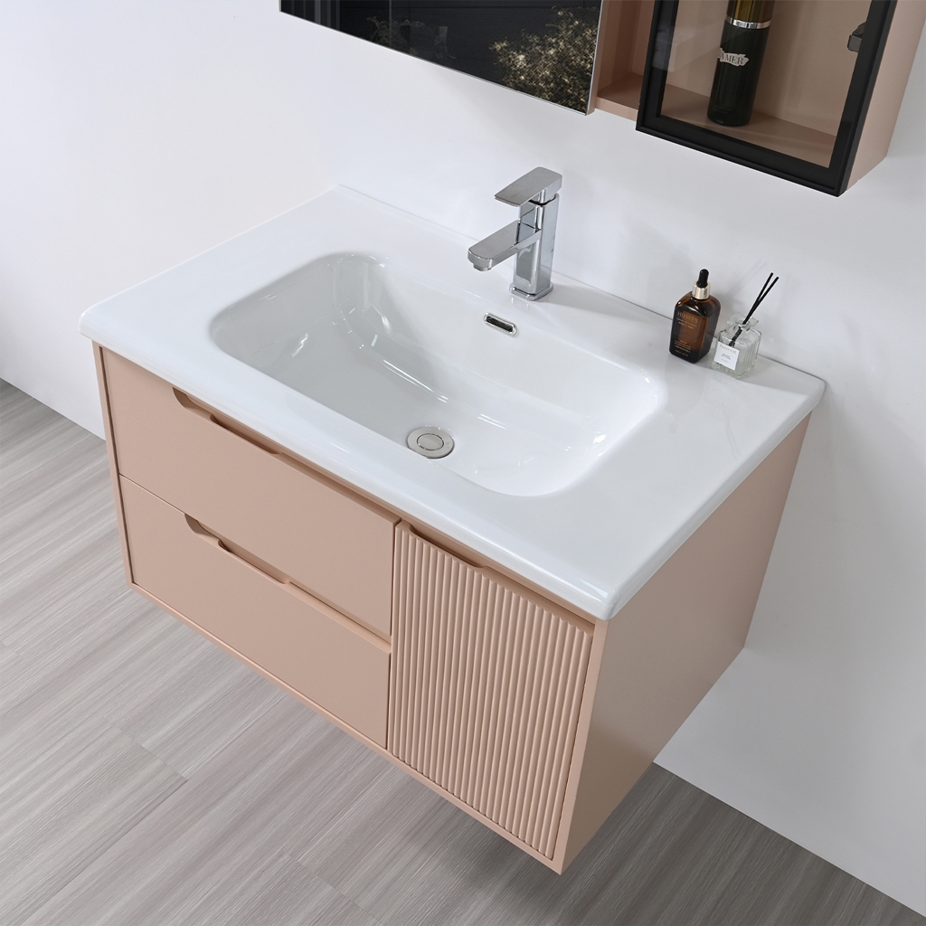 Bộ tủ chậu lavabo, tủ gương phòng tắm MW2820