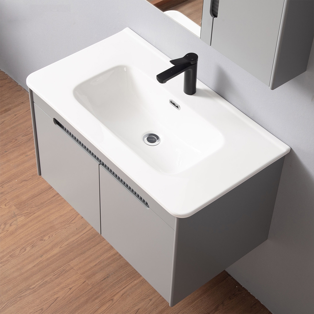 Bộ tủ chậu lavabo, tủ gương phòng tắm MW2701