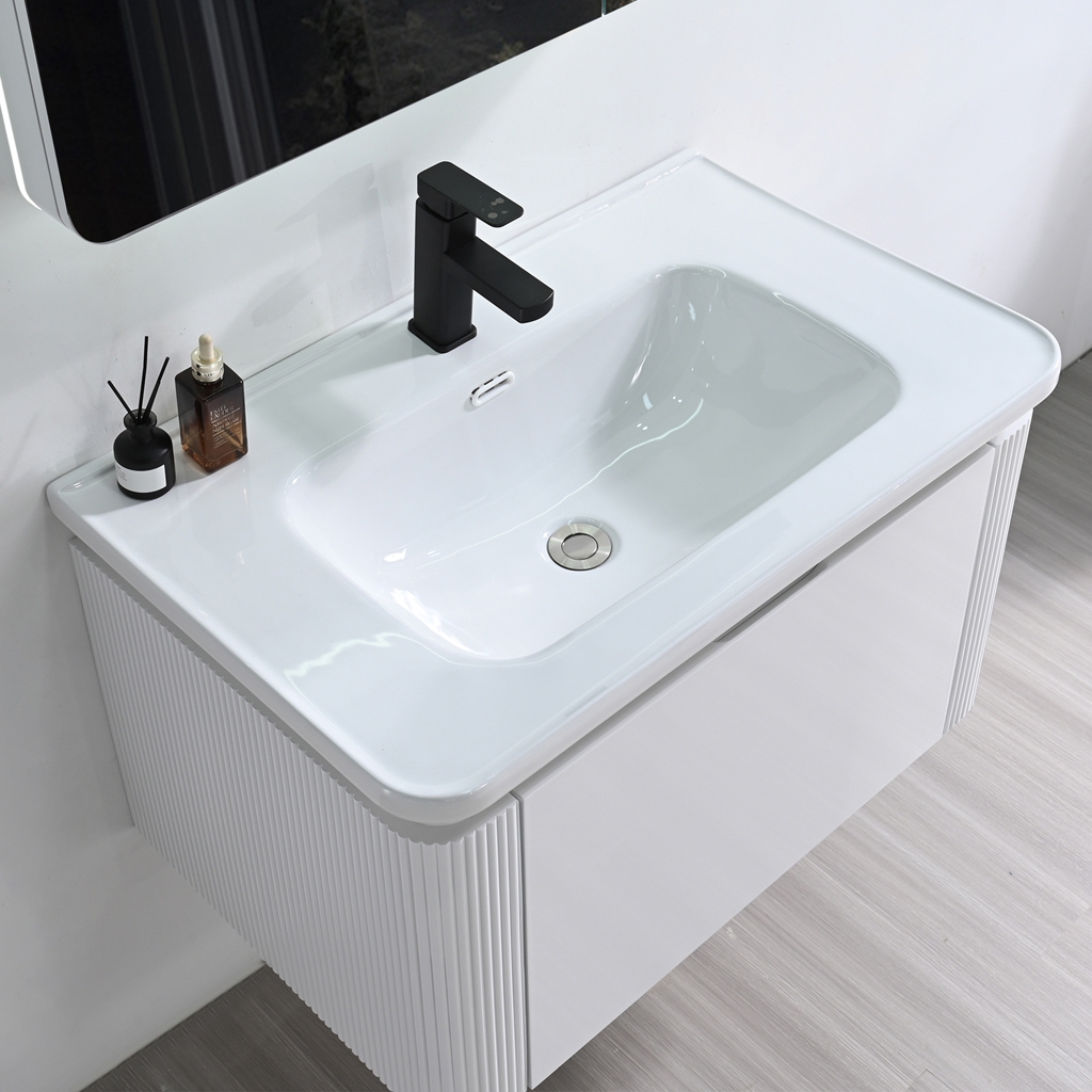 Bộ tủ chậu lavabo, tủ gương phòng tắm MW2823