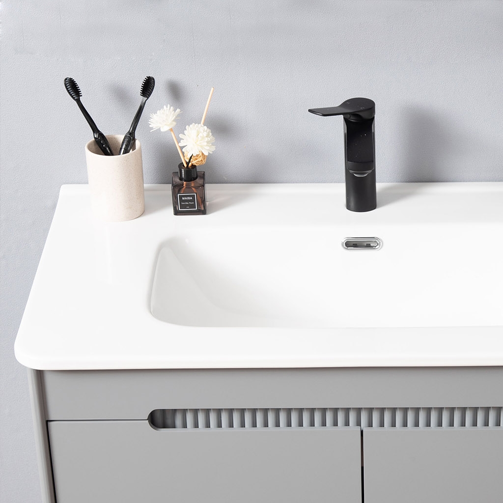 Bộ tủ chậu lavabo, tủ gương phòng tắm MW2701
