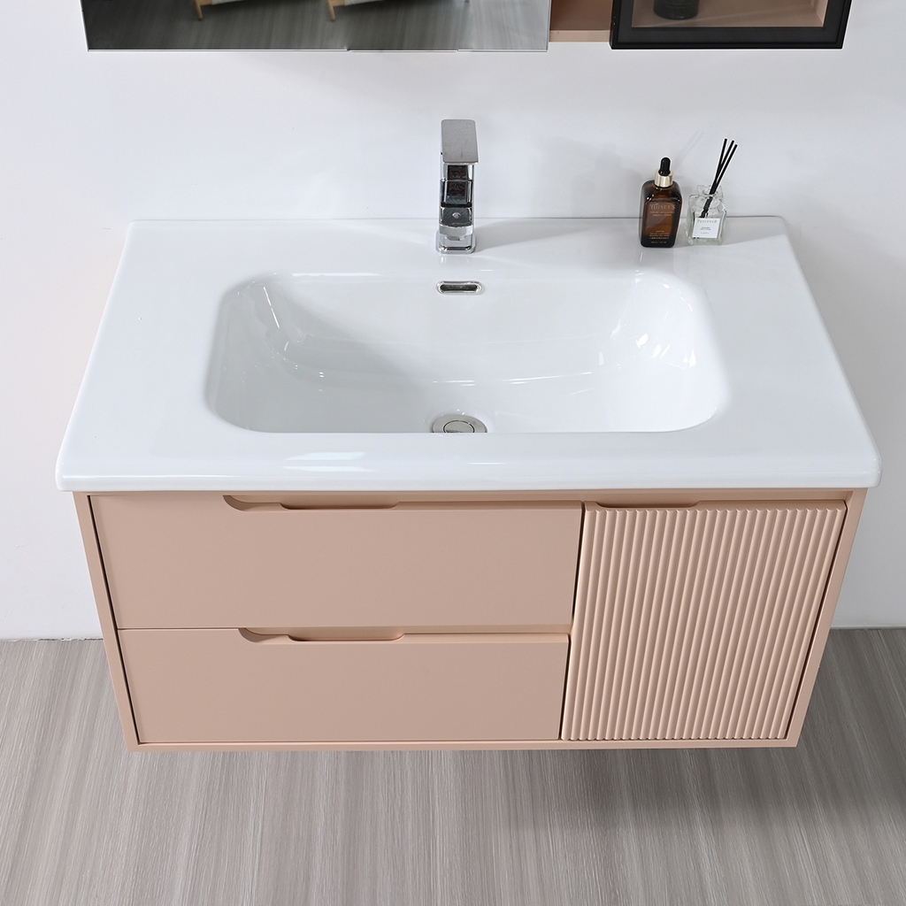 Bộ tủ chậu lavabo, tủ gương phòng tắm MW2820