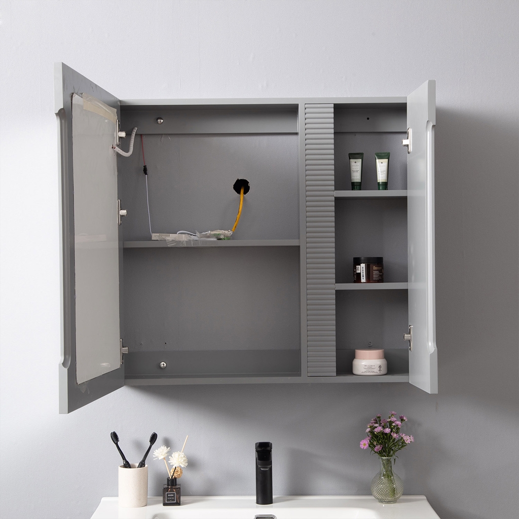 Bộ tủ chậu lavabo, tủ gương phòng tắm MW2701