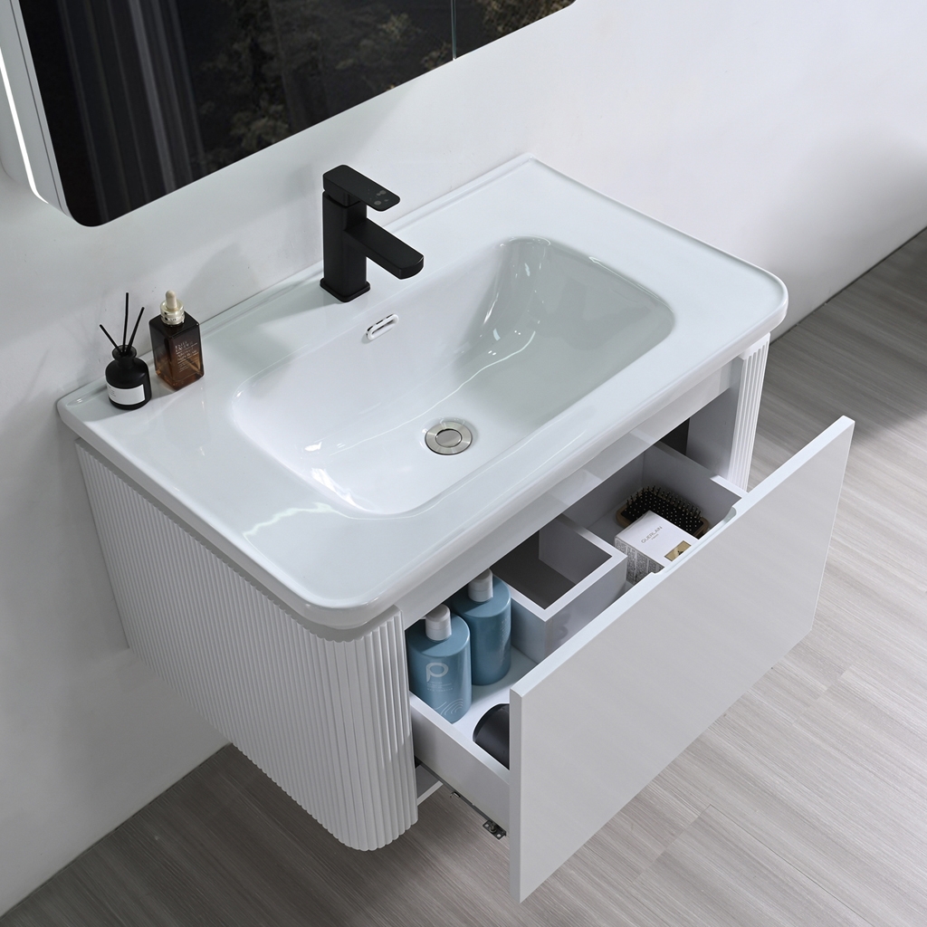 Bộ tủ chậu lavabo, tủ gương phòng tắm MW2823